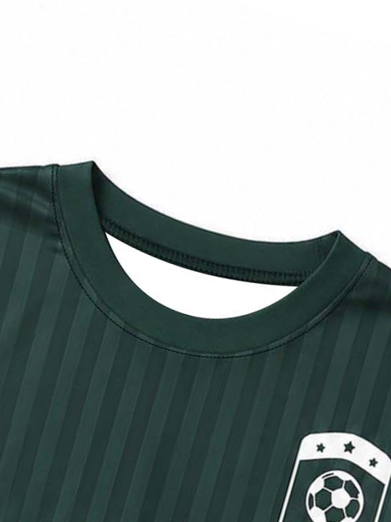 Women's Striped T-Shirt, Graphic Aesthetic Tee, Trendy Letter Print, Casual Loose-Fit, All-Season Comfort, Youthful Style, Perfect for Campus & Streetwear
