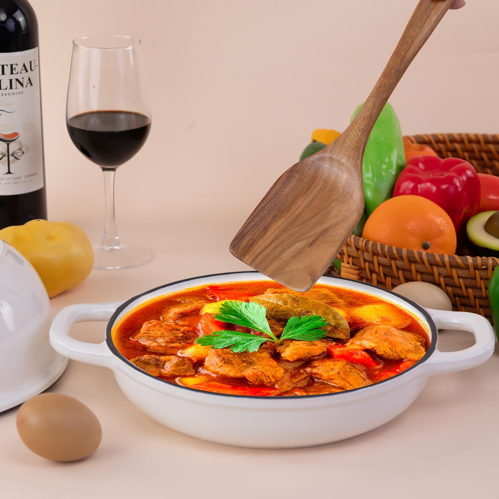 High quality enamel cast iron Dutch pot with lid enamel pot, non stick pot, bread oven set for baking sour bread, suitable for frying, baking, stir frying, stewing, etc., essential for homemade bread, ideal perfect gift, 5 quarts