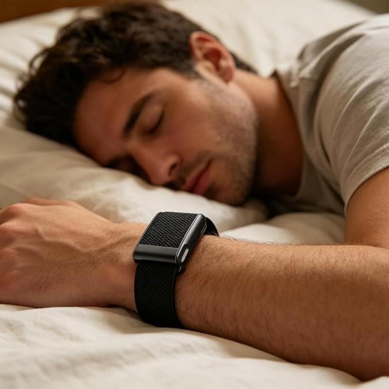 Nylon SuperKnit Sport Strap Wearable Suitable for WHOOP 5.0/MG Men's and Women's Straps - Soft, Breathable, Comfortable, Adjustable Strap Replacement - Not Compatible with 4th Generation