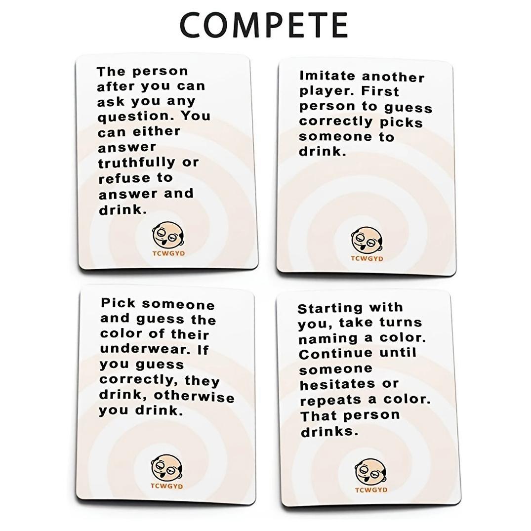 These Cards Will Get You Drunk, Fun Adult Drinking Game for Parties，Adult Fun Drinking Card Game, Laugh Together at Parties, Perfect for Gatherings, Home Nights, Pre-Event Warm-Up, Adult Drinking Games