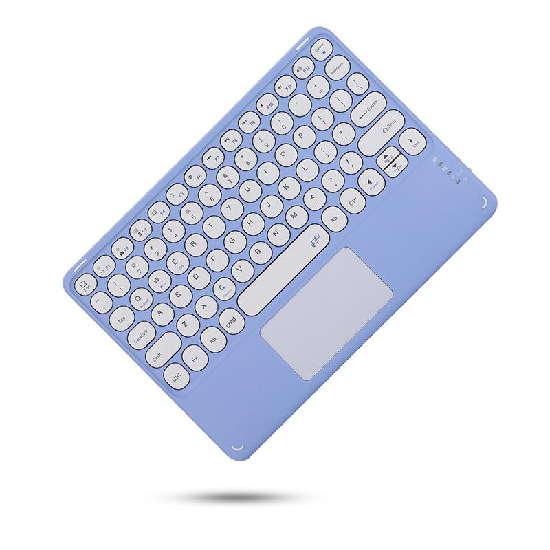 Wireless Keyboard with Touchpad for IPad Samsung Xiaomi Tablet Keyboard for Phone Laptop 10'' Keyboards Bluetooth Rechargeable