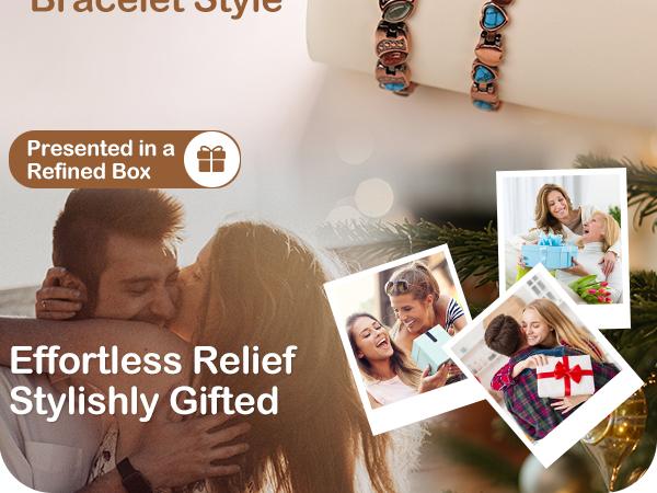 Jecanori Copper Bracelets for Women, 99.99% Pure Copper Magnetic Bracelets with Effective Neodymium Magnets, Adjustable Jewelry Gift with Sizing Tool Trendy Stack Bangle Elegant Minimalist Bangle