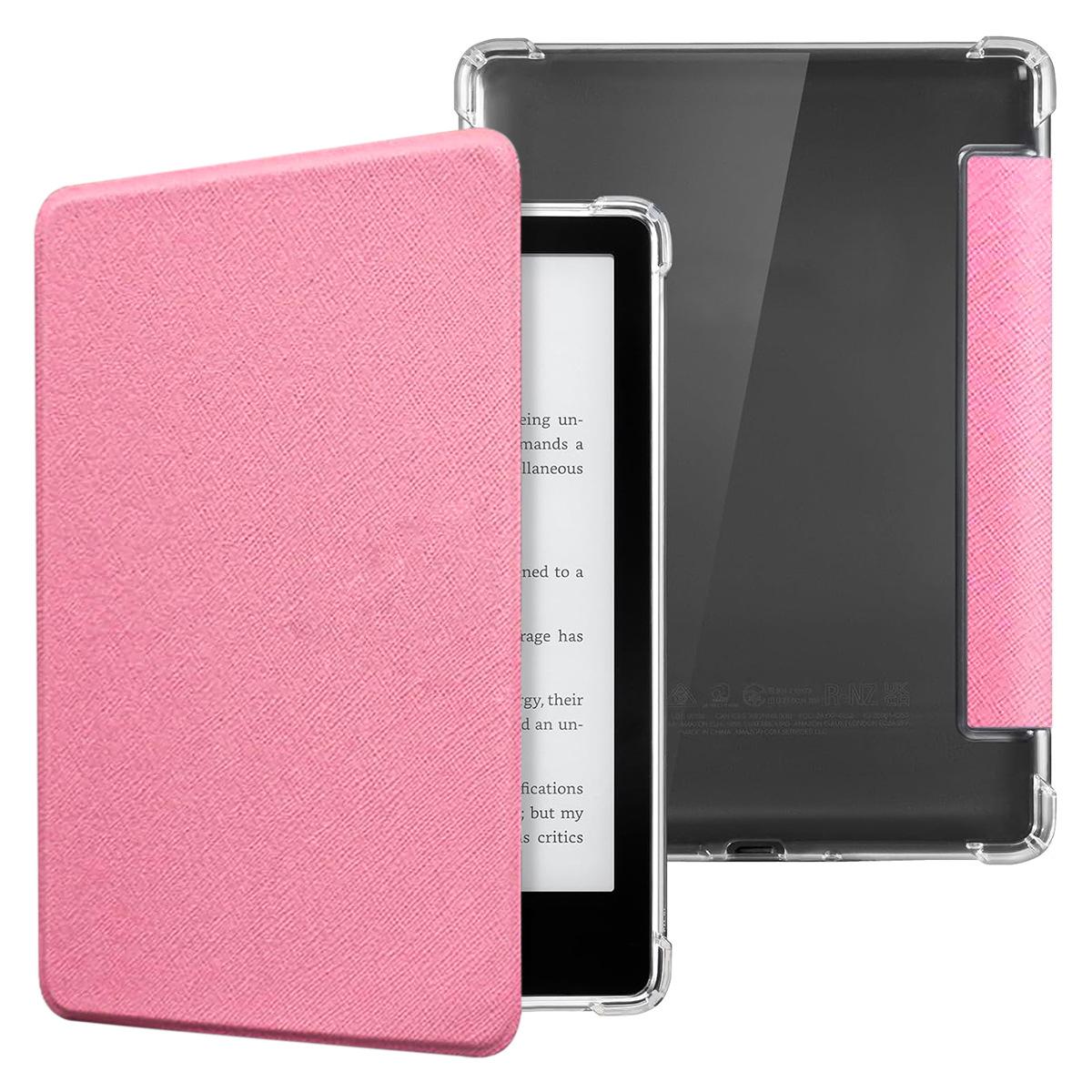 Transparent Shockproof Magnetic Case for 7-Inch Kindle Paperwhite 12th Edition, Clear Protective Cover for Kindle Colorsoft Signature Edition