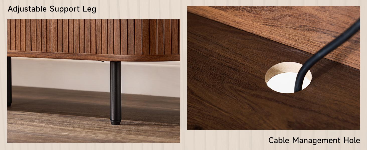 【Sliding Doors Design】ONBRILL 55"/63" Gorgeous Fluted TV Stand for TVs up to 60/70 Inch, Modern Entertainment Center with Power Outlet & Adjustable Shelves Storage for Living Room, Media Console,Bedroom Furniture,Christmas Gift 【Sliding Doors Design】ONBRILL 55"/63" Gorgeous Fluted TV Stand for TVs up to 60/70 Inch, Modern Entertainment Center with Power Outlet & Adjustable Shelves Storage for Living Room, Media Console,Bedroom Furniture,Christmas Gift