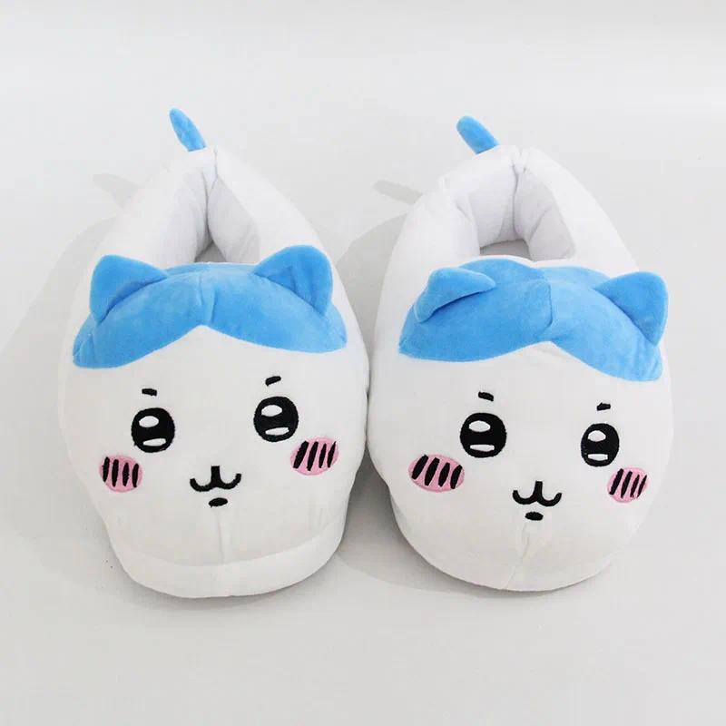 Jhikwas Jiikawa Plush Slippers Self-deprecating Bear Usachi Xiaobachiika Cute Slippers Indoor Super Soft Cotton Shoes Girl Gift