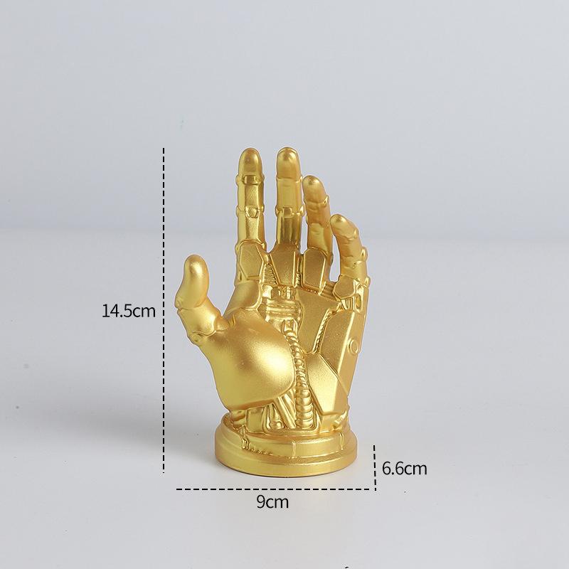 Cyberpunk Mechanical Hand Game Controller Stand, Ring Bracelet Holder, Photo Background Decor, Xbox Switch Console Accessory