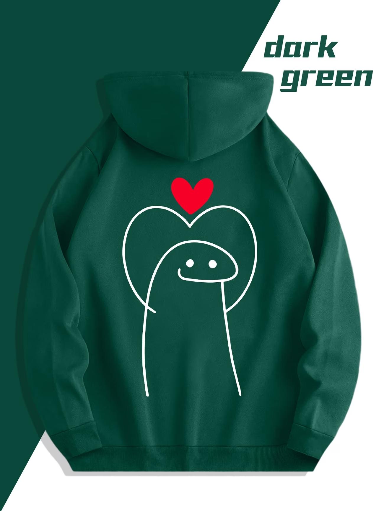 2Pcs Couple Zip Up Hoodies With Creative Geometric Print, Loose Active Tops With Pockets, Suitable For Couple Outdoor Picnic And Light Camping In Autumn Winter