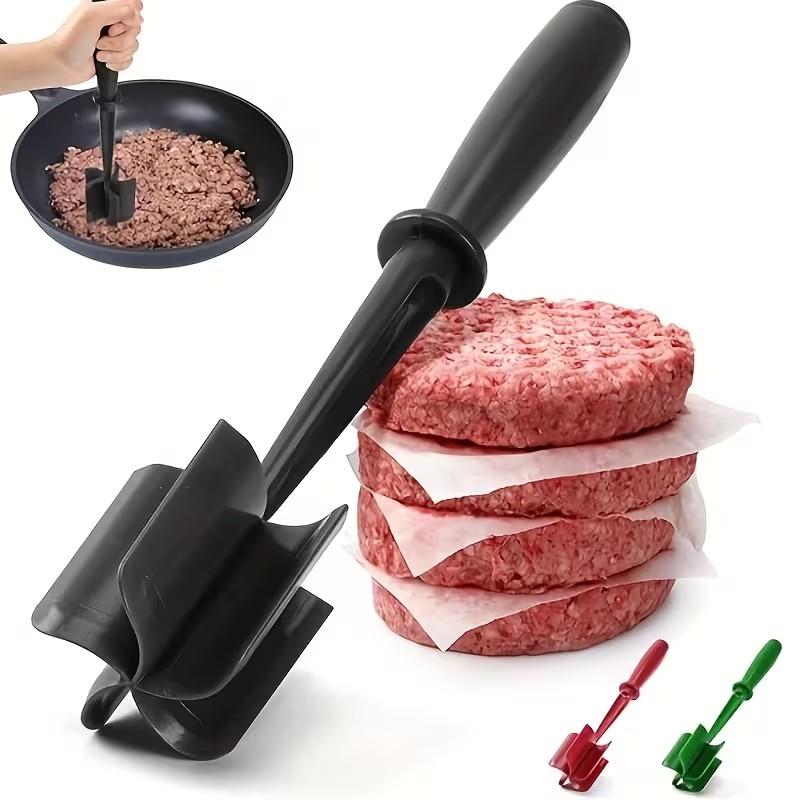 Multi-Functional Handheld Meat Chopper and Cooking Scraper, Versatile Meat Smasher for Quick Meal Prep, Kitchen Tool for Efficient Cooking, Kitchen Gadget