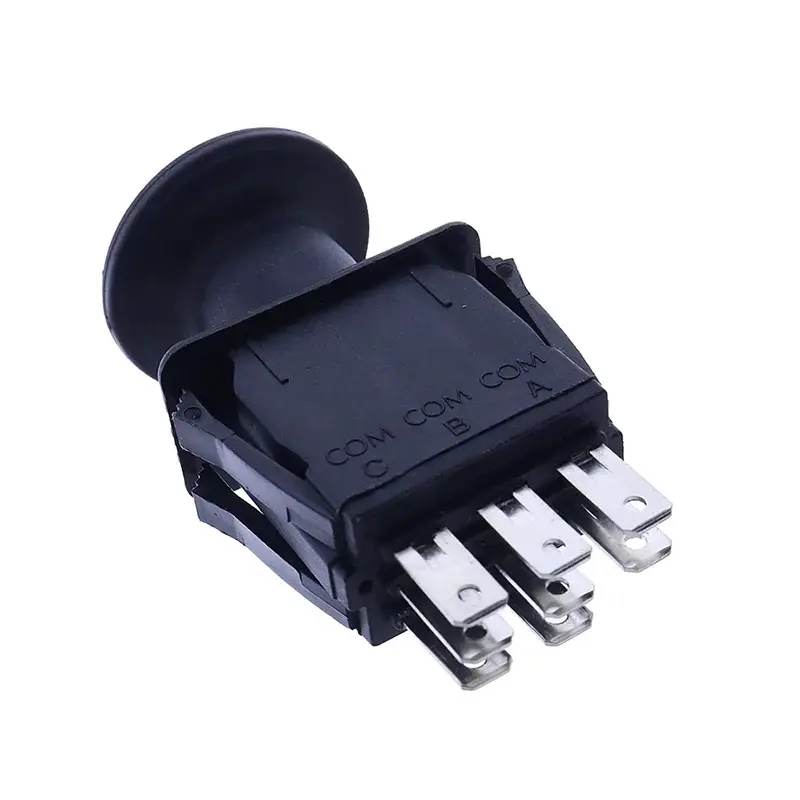 FridayParts 8-Terminals Blade Clutch PTO Switch for Outdoor Lawn Equipment Power Control, Replaces 483957, 481687 for Scag Cheetah, Freedom Z, Turf Tiger, Tiger Cat Walk-Behinds G434G14, 1T4G3484TY, G419879