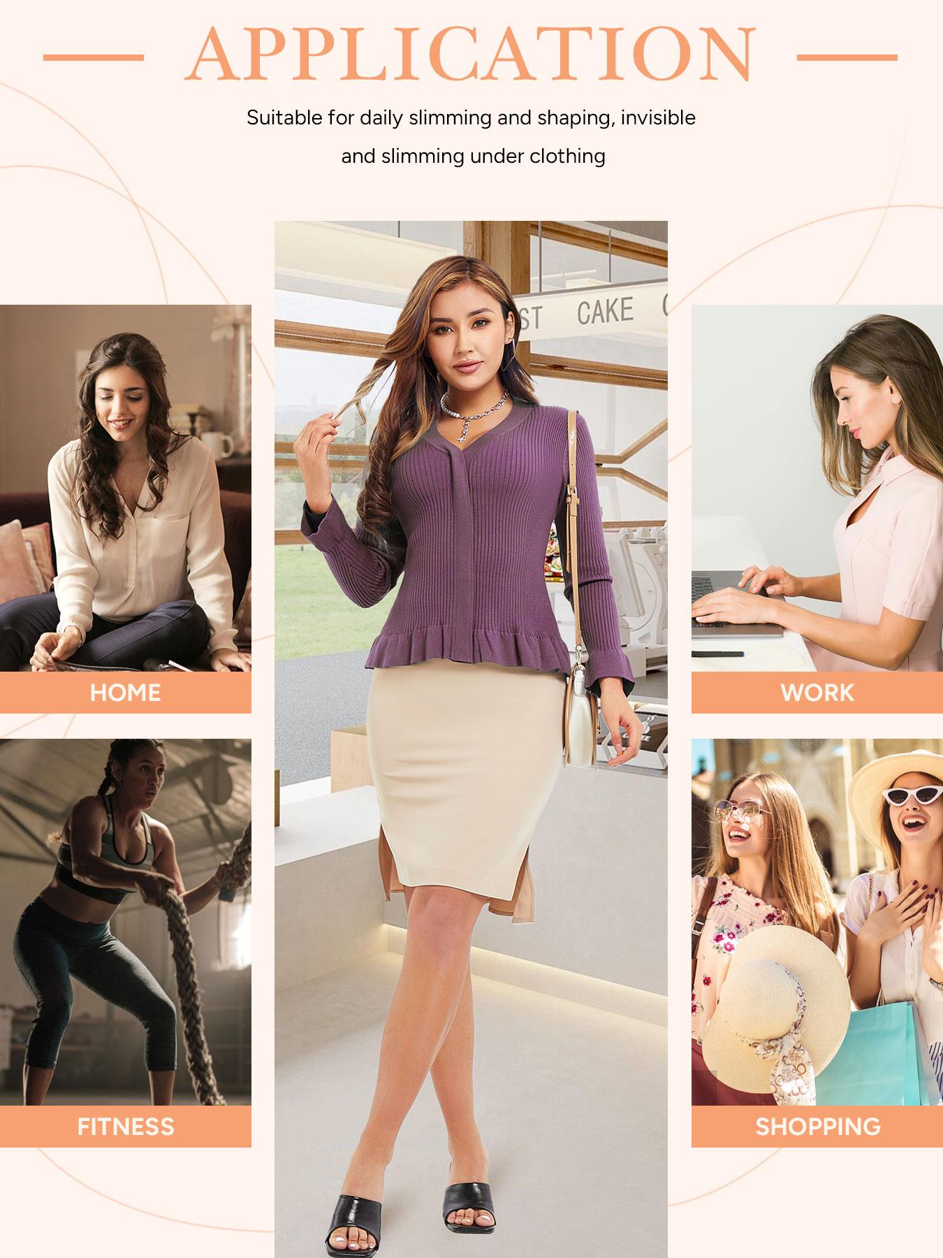 Women's Long Sleeve Post-Surgery Bra Top, Soft Breathable Back Crossed Dual Layer Support, Button Front Abdominal Shapewear