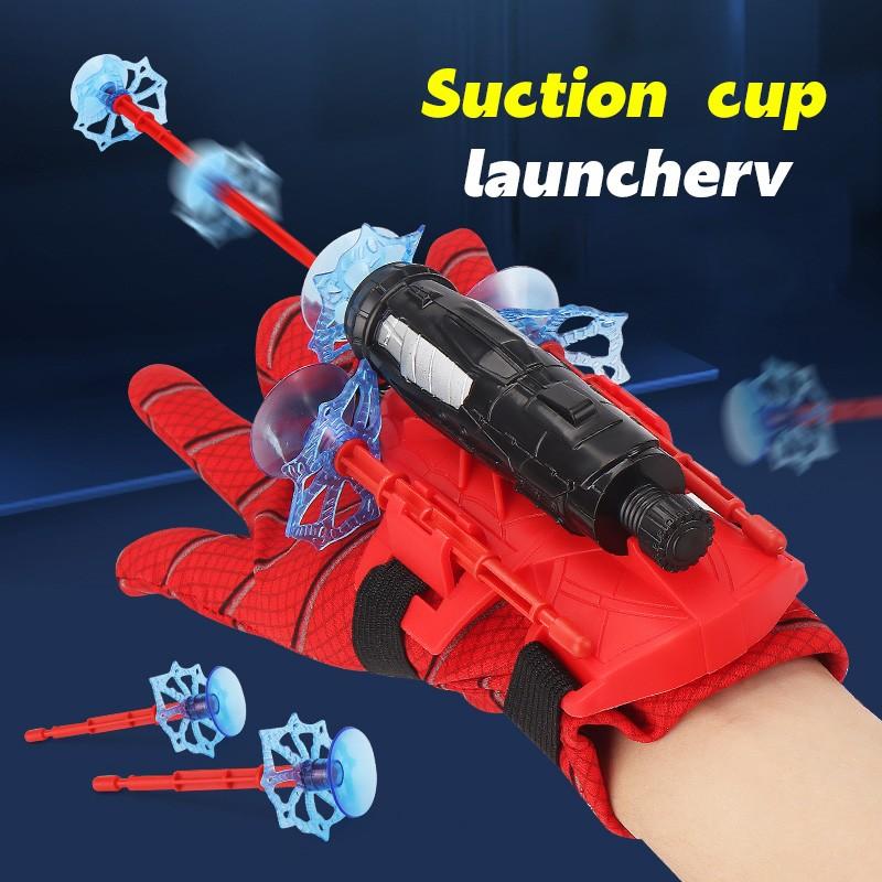 Spider Launcher Toy for Boys, Includes 10 Bullets, Spider Rope + Gloves, Role Play Toy, Suitable for Ages 3+, Party & Decoration