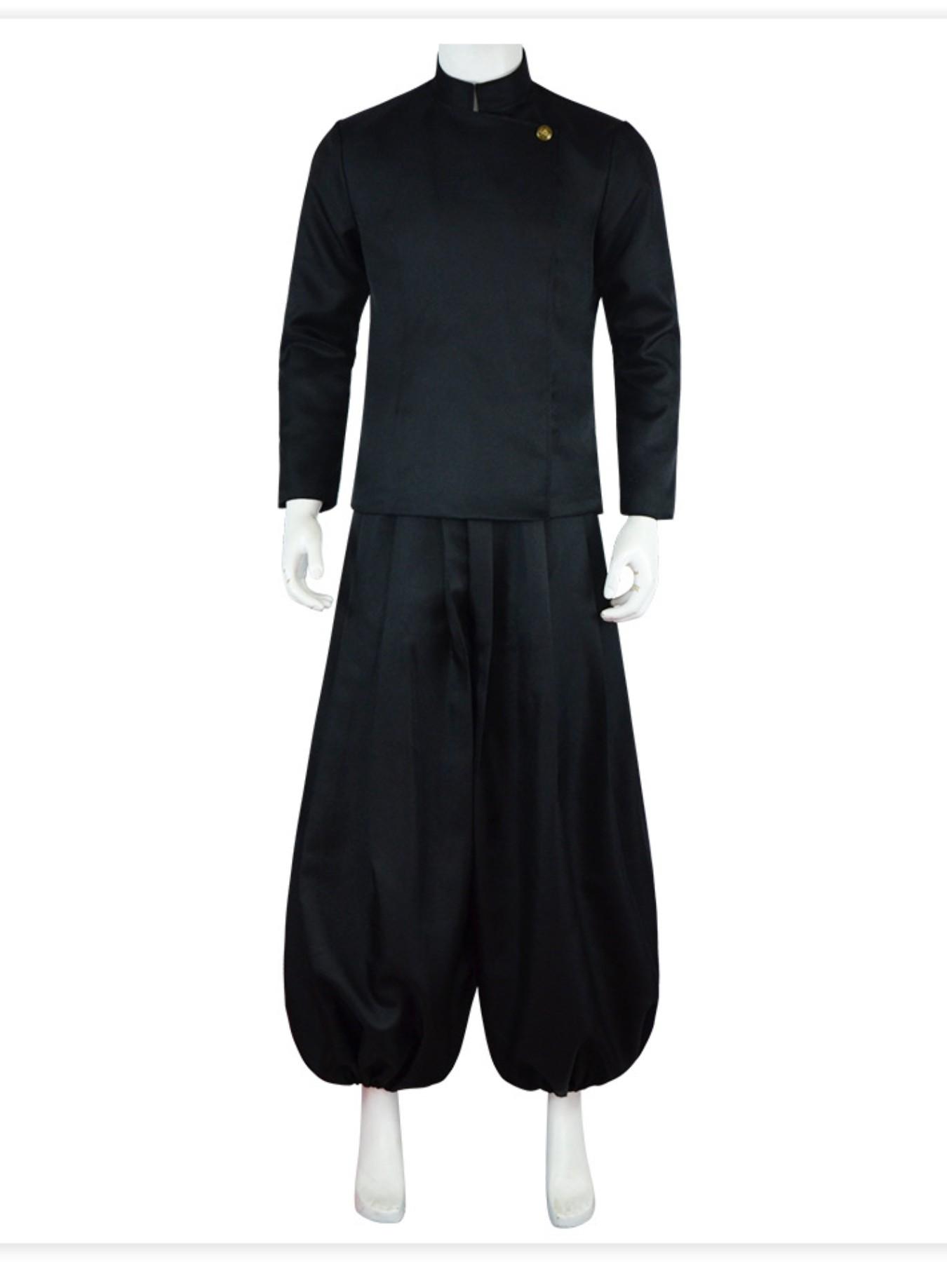 Gojo Satoru Cosplay Costume Uniform for Men Jujutsu Kaisen Cosplay Outfit And Sunglasses Geto Suguru Cosplay Uniform