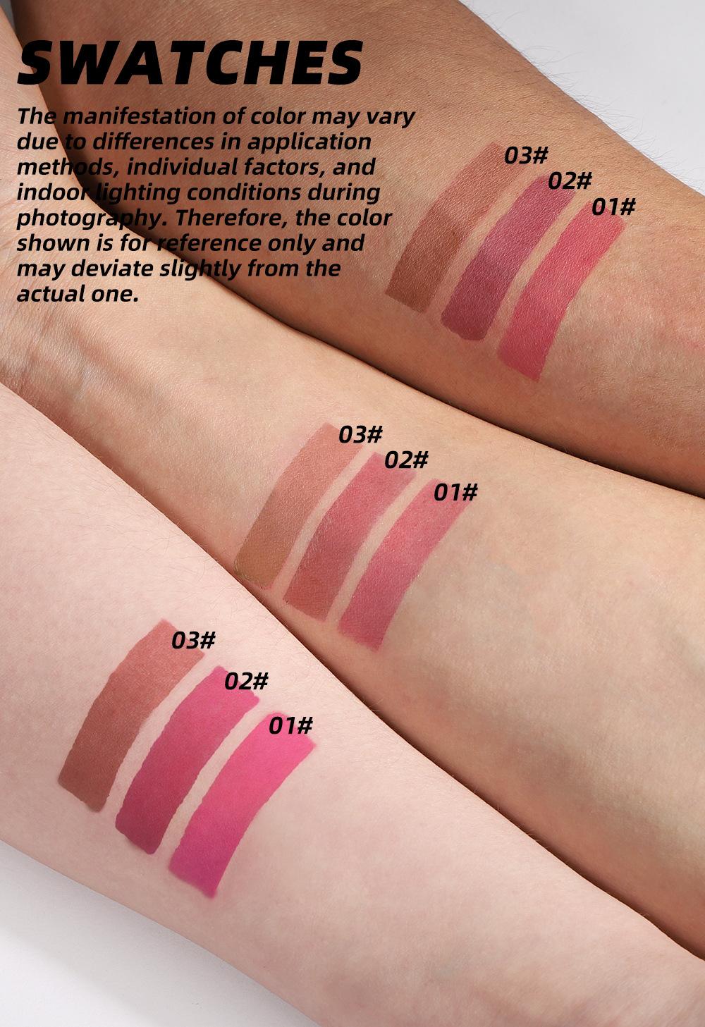 Long Lasting Tattoo Lip Gloss Peel Off, 3 Counts/set Waterproof Non-sticky Glossy Lipstick, Nourishes All Skin Types, Great for Gift, Makeup, Lip Stain, Cosmetic 3Counts/Set non-stick cup transfer diy eyelash extension