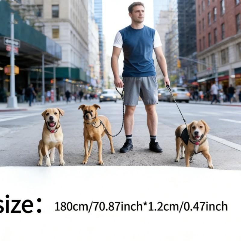 Adjustable Dog Muzzle with Handle, Safe Pet Muzzle for All Sizes