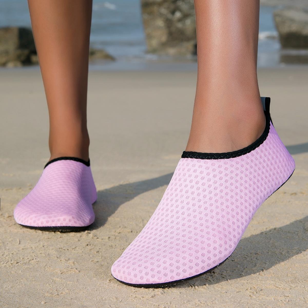 2026 Spring Summer Couples' Slip-On Yoga Water Shoes, Foldable Design, Lightweight Breathable Quick-Dry, Men's Beach Shoes, Comfortable