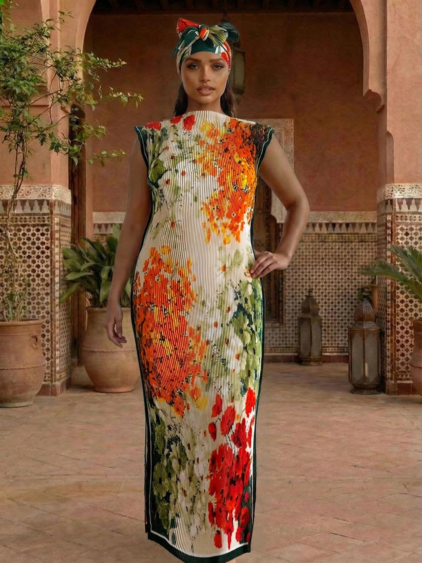long moo moo dress African Dresses for Women Plus Size Moo Moos for Women Trendy Bohemian Style Side Split Elastic Waist Vintage Daily Pleated Casual Lightweight Office Work Summer Beach Holiday Wedding Party Black at Amazon
