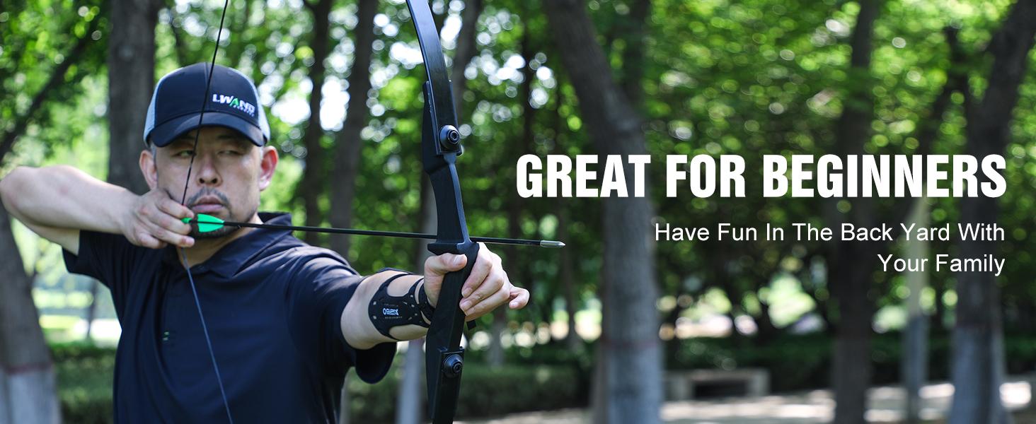 Archery Takedown Recurve Bow and Arrow Set for Adults/Beginners/Youth |   Left & Right Hands, 20/30/40 Pounds, Complete Archery Set