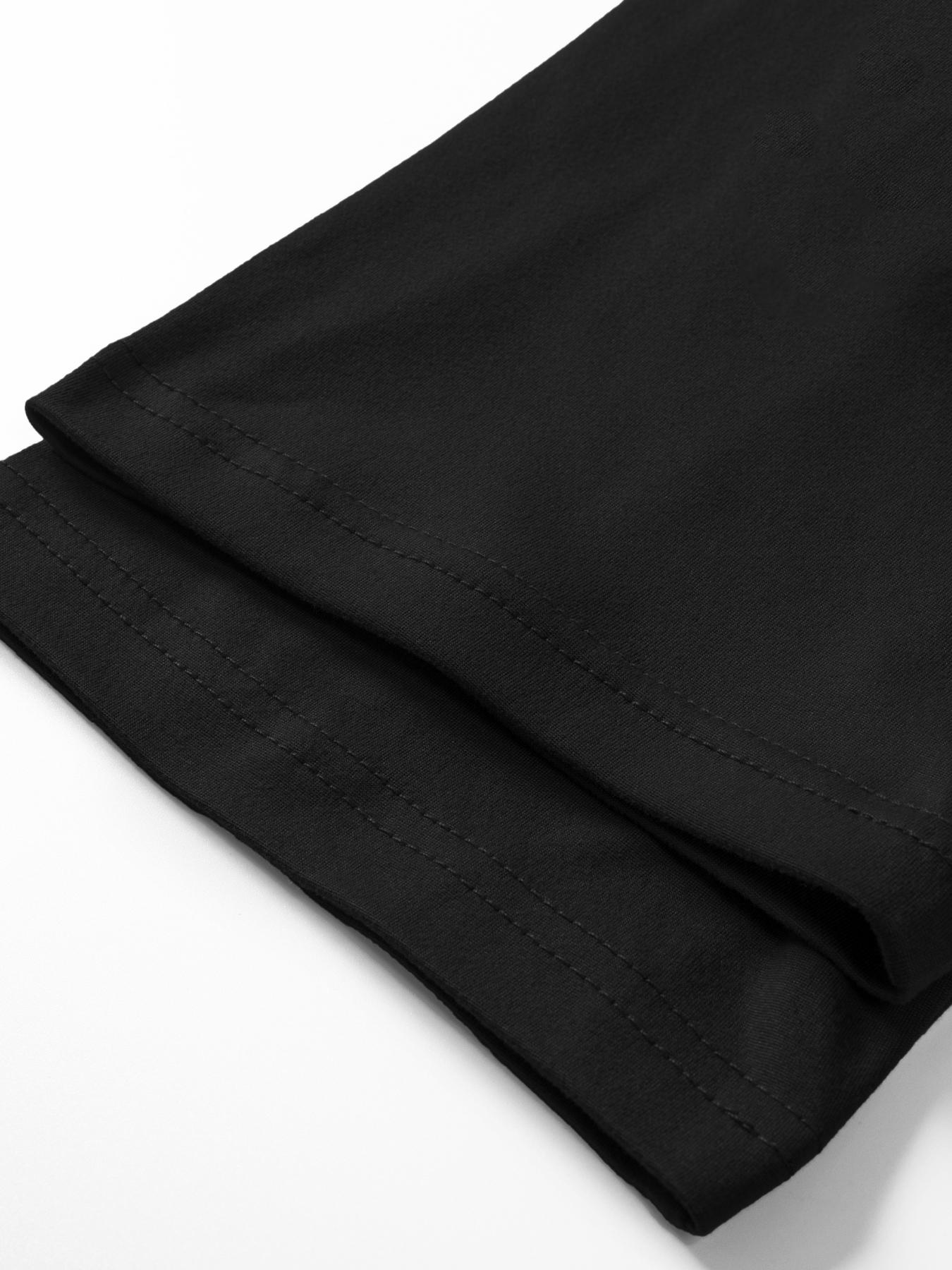 Plus Size Solid Knit Round Neck Set, 2 Counts/set  Casual Cozy Loose Long Sleeve High Low Tee & Pants for Daily Wear, Women's Outfits for Spring & Fall