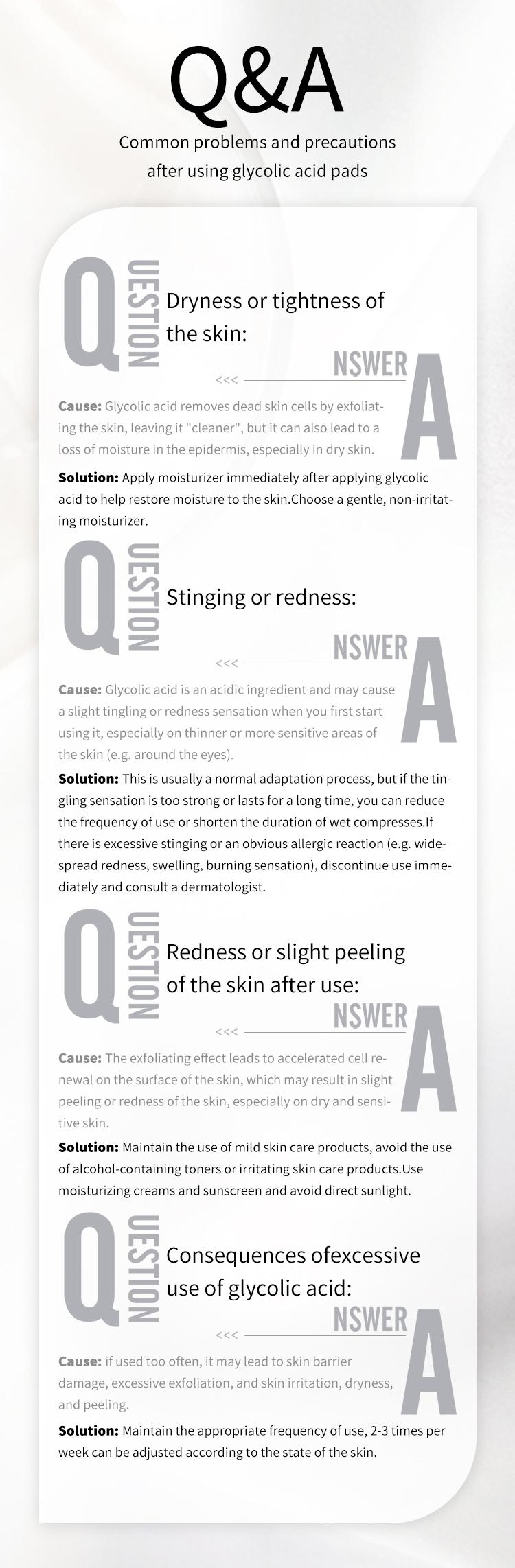 [Powerhouse Resurfacing] 20% Glycolic Acid Exfoliating Pads (50 Count) - Combat Acne/Blemishes | Smooth Texture | Deep Cleanse | Oil Control + Hydration