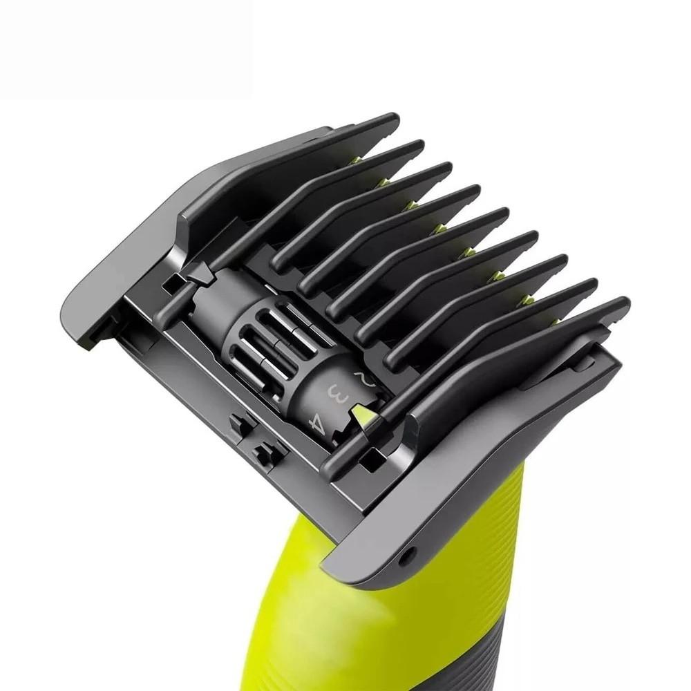 5-In-1 Adjustable Comb for Single Blade and Electric Beard Trimmer, Compatible with Qp2520/2523/2527, Qp2530/2533, Qp2630, Qp6510/6541/6550
