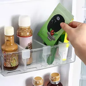 Thickened Refrigerator Divider Board 8pcs Multi-Function Compartment Organizer Kitchen Refrigerator Storage Zone Storage Rack, Shelf Dividers