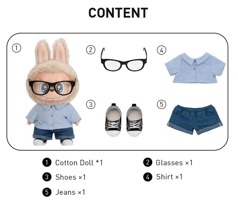 POP MART THE MONSTERS - FLIP WITH ME Vinyl Plush Doll