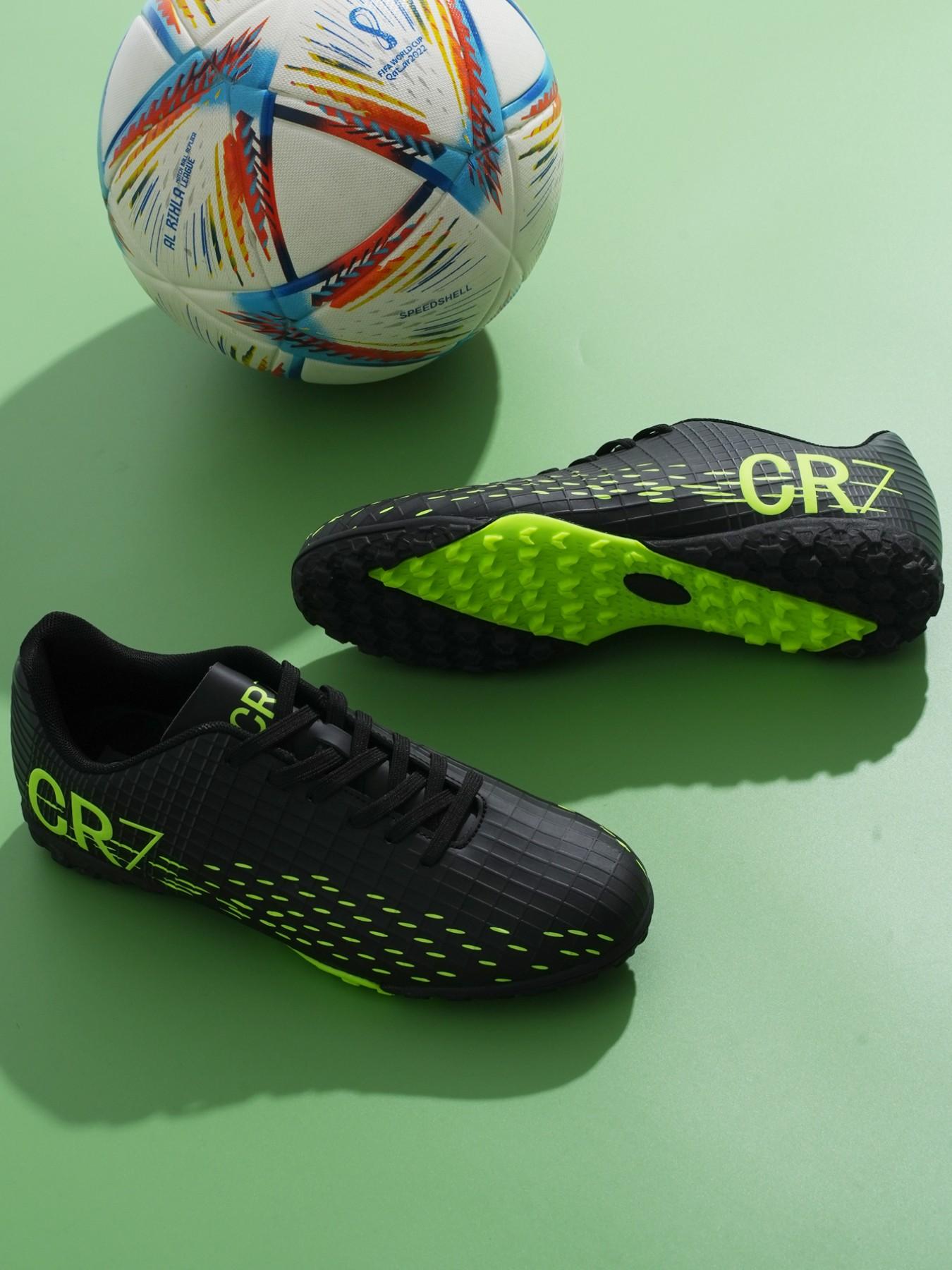 New Men Women Football Shoes World Cup Ag Long Nails Anti-Slip Training Outdoor Lawn Soccer Boots Low Top Short Nails Sports Shoes