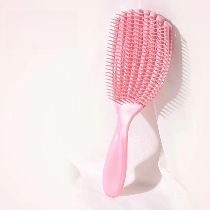 Wet Dry Two-In-One Comb Set, Hair Combs, Hair Styling Tools, Ideal for Straight Fine Hair, Pain-Free Combing, Compact Portable, Perfect for Travel, Not Suitable for Curly Hair