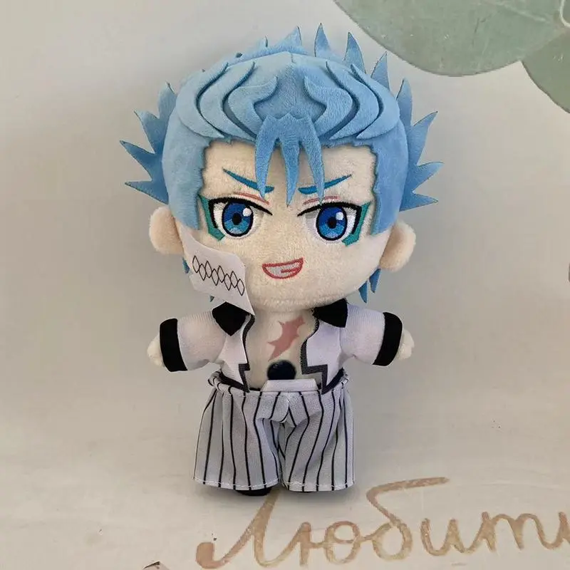 Anime BLEACH Plush Doll Abarai Renji 20cm Cute Soft Stuffed Grimmjow Jaegerjaques Plush Dolls Chidren Holiday Birthday Gift