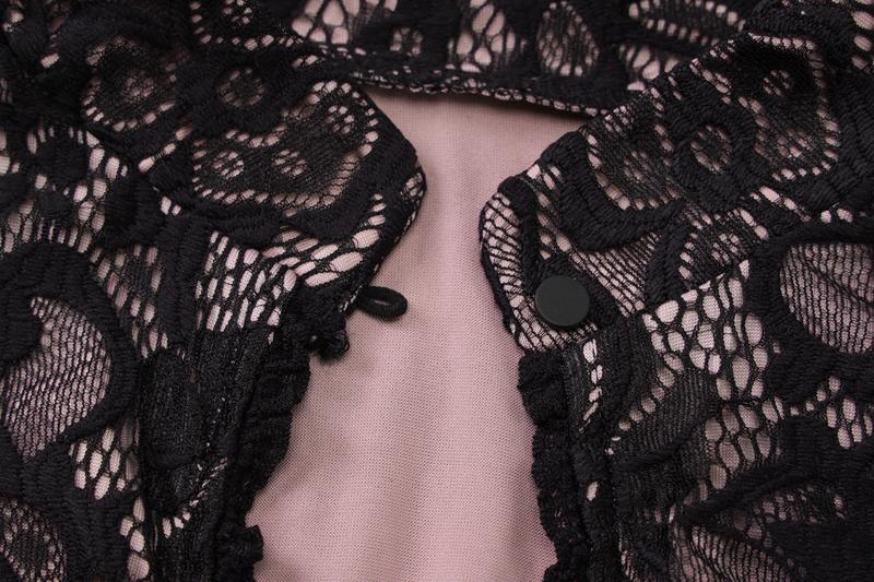 Women's Lace Cut Out Mock Neck Bodycon Dress, Elegant Fashion Long Sleeve Short Dress for Party Club Holiday, Women Dress for Spring Fall