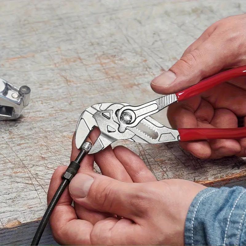 Multifunctional Pump Clamp, Quick Action Water Pump Clip, Wide Open Pipe Tool, Professional Home Manual Tools, Efficient Plumbing Accessory, Adjustable Wrench, Self Locking Wrench, Heavy Duty Wrench