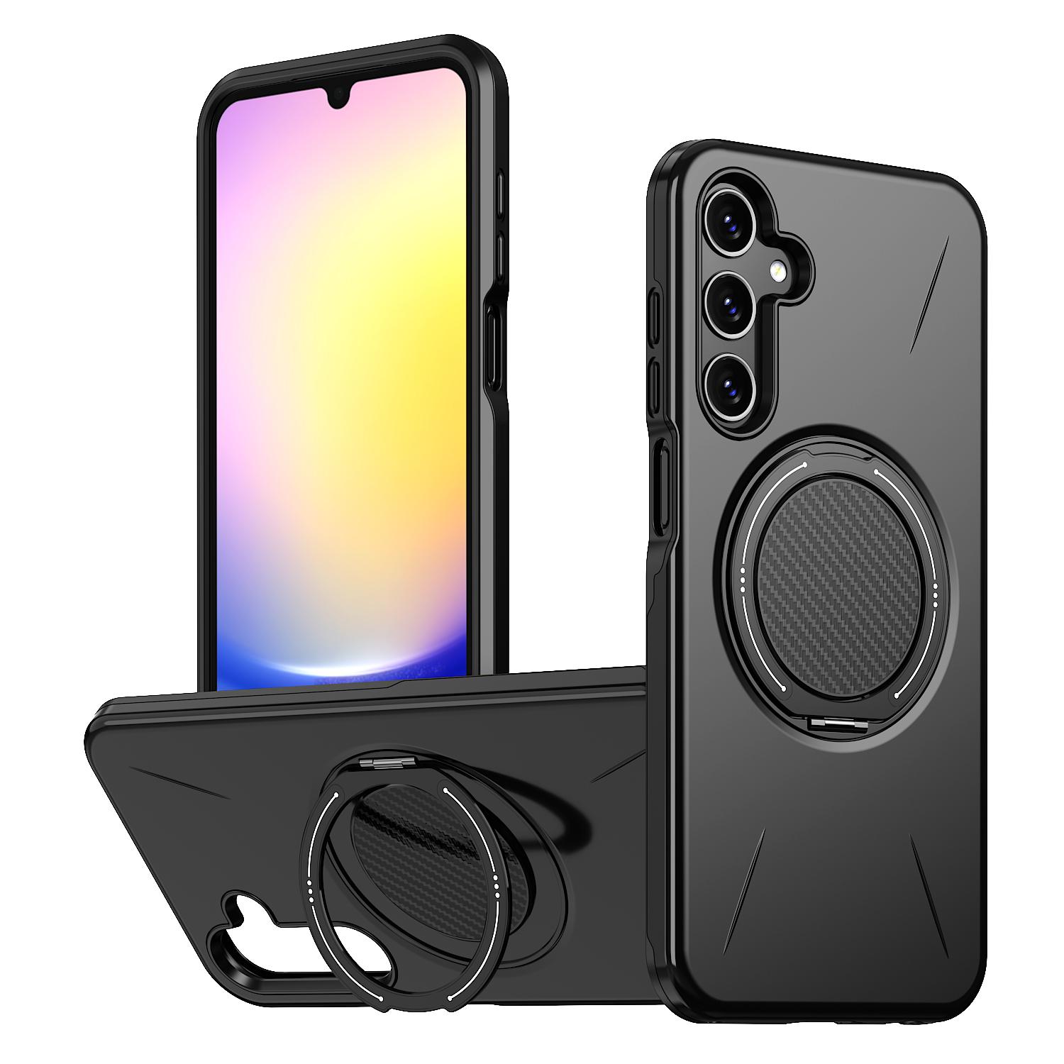 Magnetic Charging Phone Case for A25 5g, Protective Stand Holder, Durable Design, Perfect Fit, Essential Accessory for Daily Use