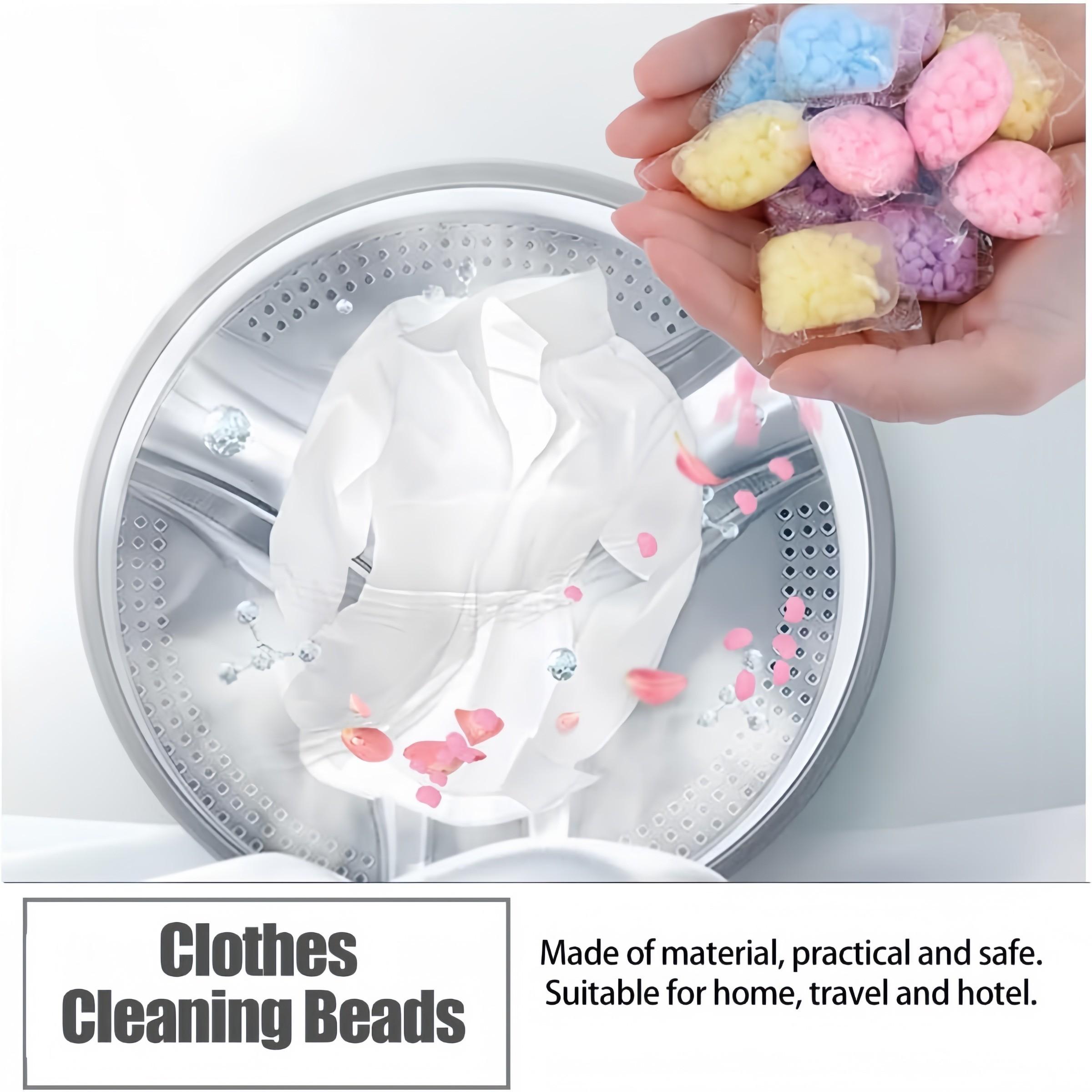 Laundry Scent Booster Beads, 30pcs/60pcs/110pcs/250pcs Fresh Scent Beads; Laundry Beads for Washing Machine, Reduce Static Cling, Long Lasting Scent, Make Clothes Fresher; S and Aroma Booster During Laundry Process