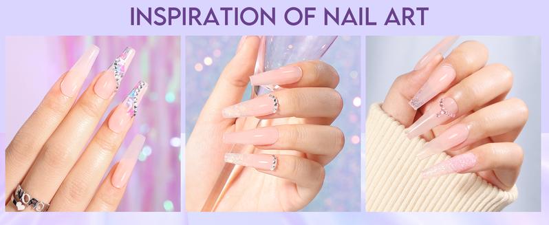 MOROVAN Poly Gel Nail Kit Set: With Nail Lamp and Drill 20 Glitter Colors Best Gift For Her Complete Poly Gel Nail Kit For Beginners With Everything Professional Poly Extension Gel Nail Kit For Salon Quality