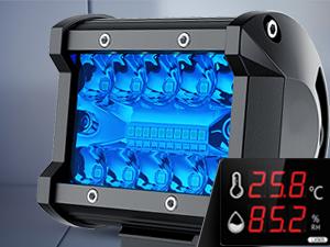 Nilight 4 Inch LED Light Pod Blue Triple Row 2PCS 60W Flood Spot Combo Driving Fog Lights for UTV Van, Boat, Tractor - Car Accessories Vehicle Lamp Nilight 4 Inch LED Light Pod Blue Triple Row 2PCS 60W Flood Spot Combo Driving Fog Lights for UTV Van, Boat, Tractor - Car Accessories Vehicle Lamp