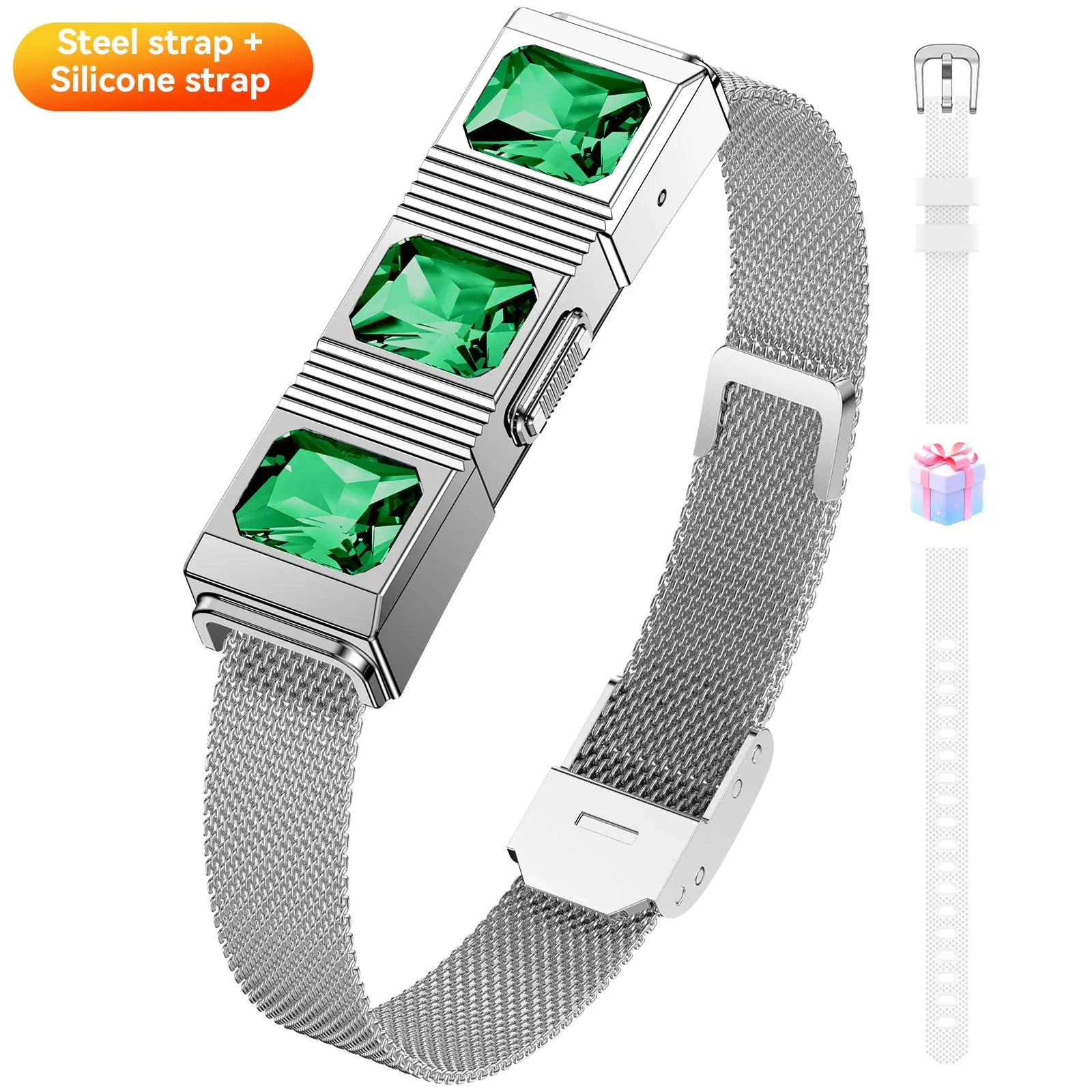 Smart Fitness Tracker Water-Resistant 1 Atm, Pedometer, Multiple Exercise Modes, Bluetooth-compatible, Android Compatible, Ideal Gift for Women