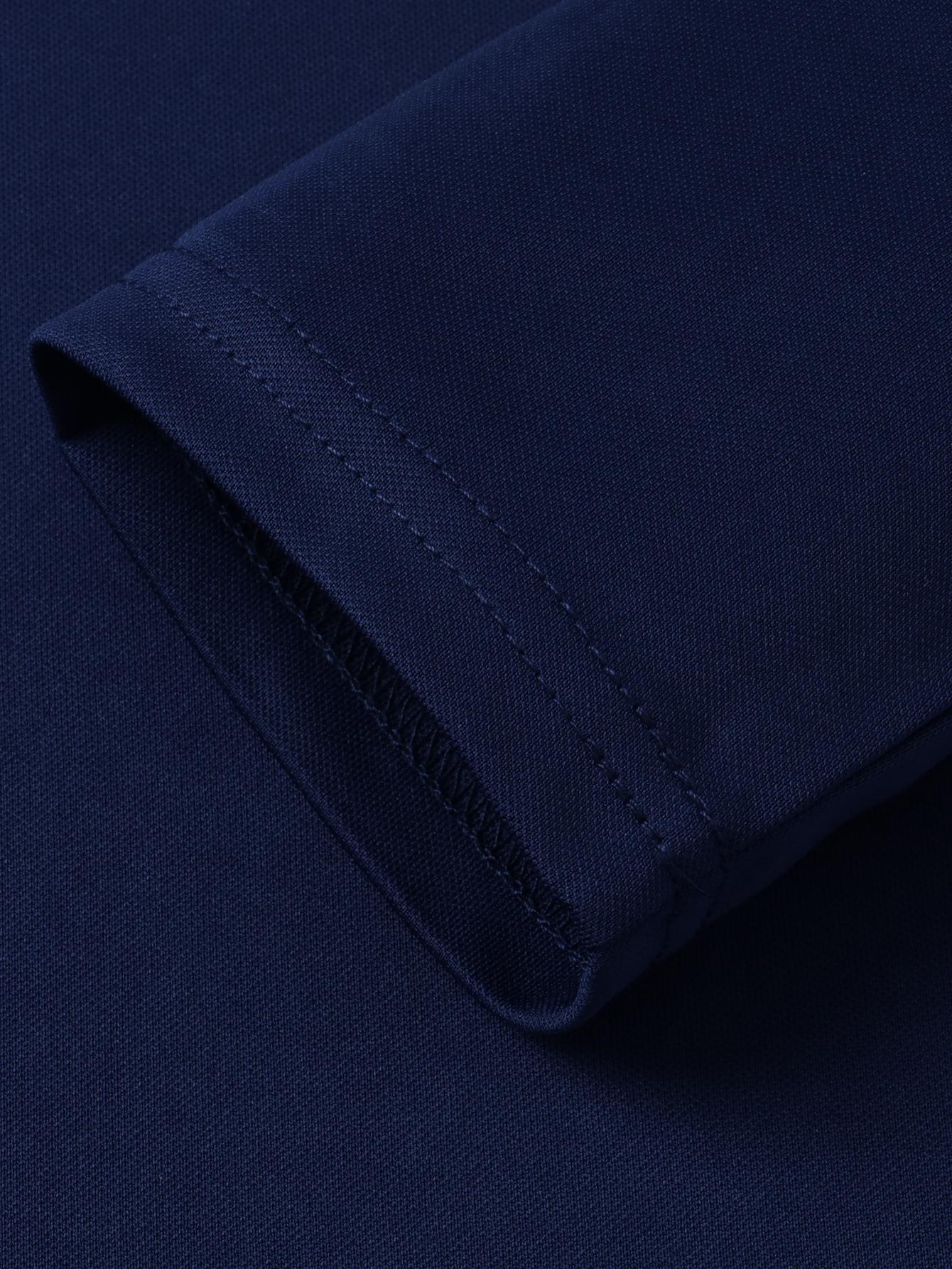 3-Pack Henley Neck Fleece Work Shirts - Long Sleeve Triple-Button Placket Outdoor Workwear