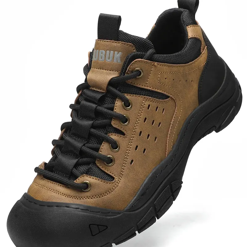 Men's Fashion Shoes, Trekking Camping Shoes, Outside Walking Shoes, New Style Outdoor Sporty Sneakers, Comfortable Lightweight Mid-Height Casual Footwear