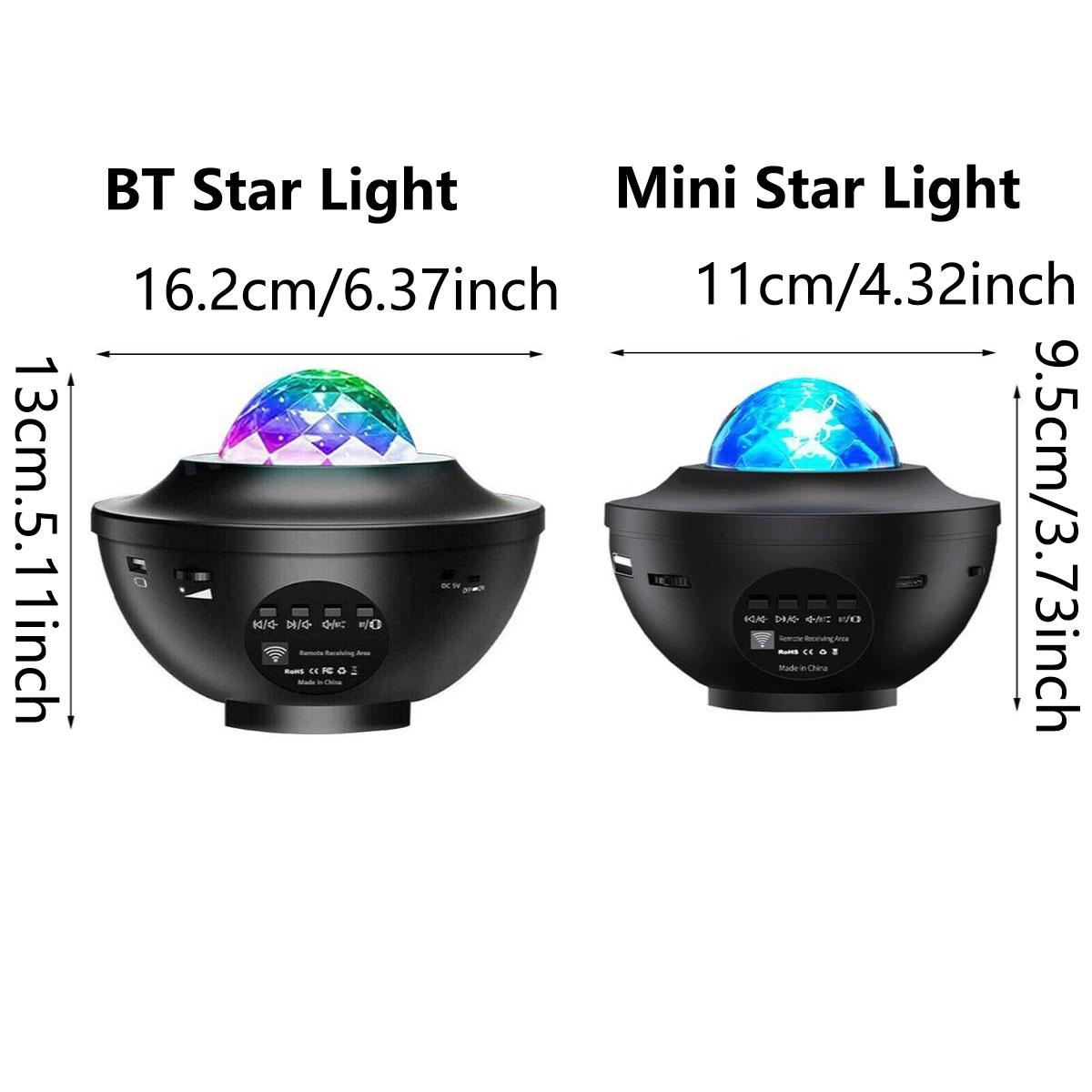 Star Projector, Galaxy Light Projector with Bluetooth Speaker, Multi-Color Dynamic Projection Star Night Light Projector for Kids & Adults' Bedrooms, Aesthetic Room Decor Enhancement, Thanksgiving & Christmas Gift