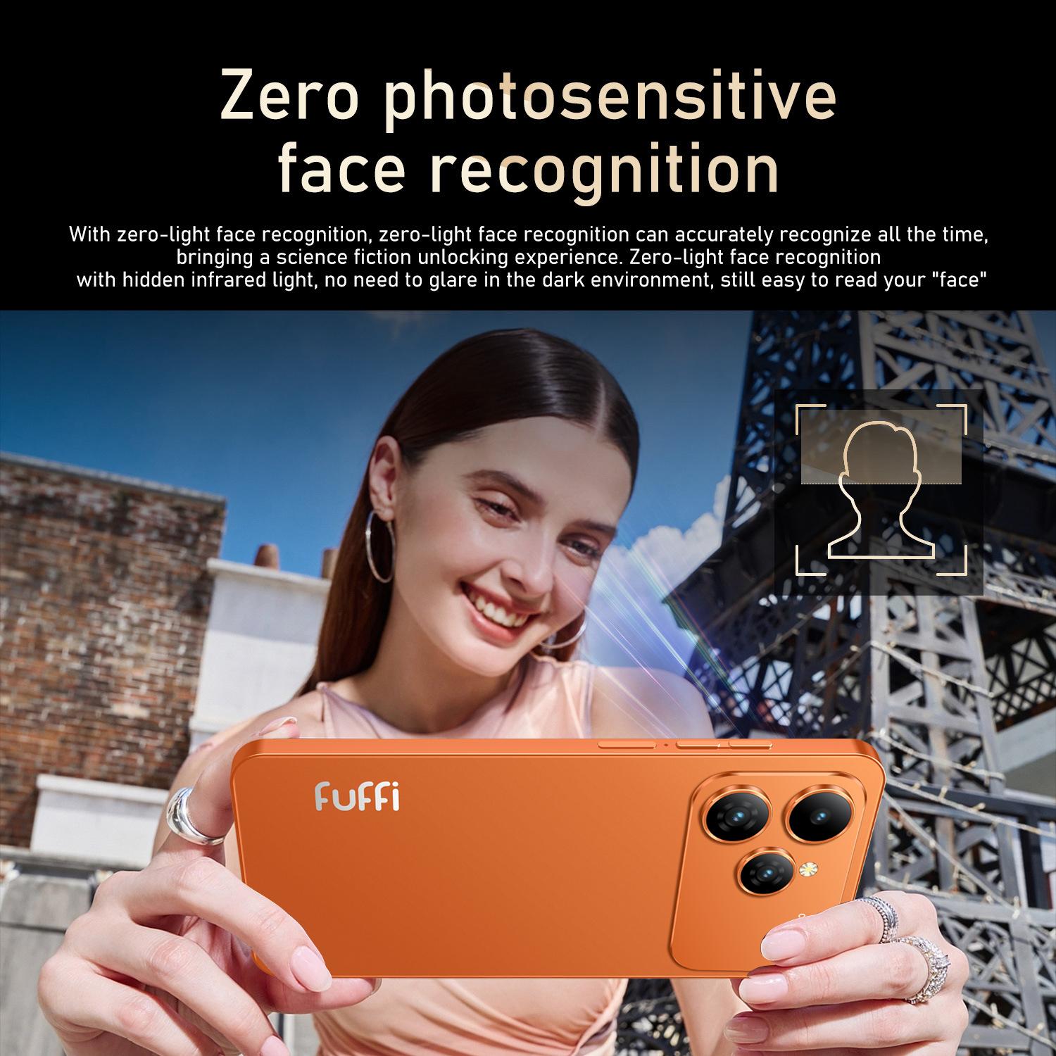 FUFFi-M17 PRO Fashion Smartphone, 6.56-Inch HD Screen, 4GB RAM + 32GB ROM, 3100 mAh Battery, 5MP + 13MP Cameras, Dual-SIM Dual-Standby, Expandable Memory, Android 12.0, 4G Network