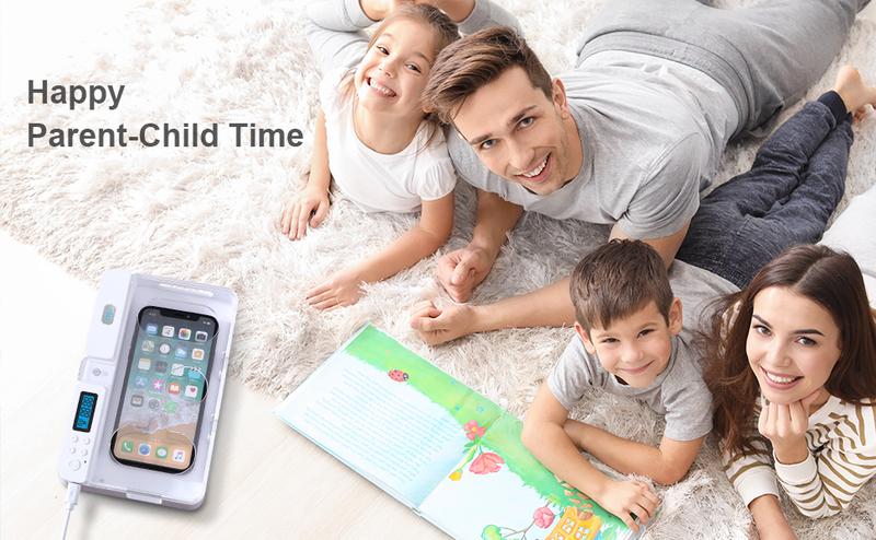 iDiskk Phone Timed Lock Box with Timer for Android/Google, Parental Control & Security for Kids/Students and Adults