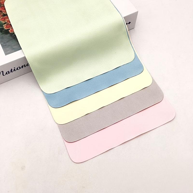 5pcs Microfiber Cleaning Cloths, Scratch-Resistant, Anti-Static, Soft for Glasses, Camera Lenses, Screens, Reusable Wipes