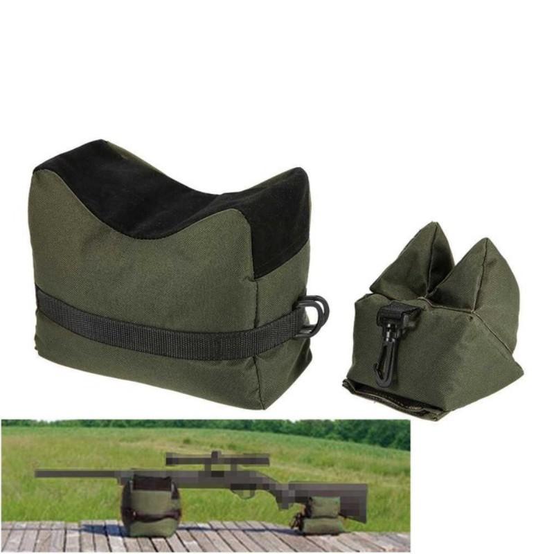 Tactical Shooting Rest Bag, Unfilled Front and Back Sandbag Support Stand, Suitable for Hunting, 600D Nylon Material, Empty State
