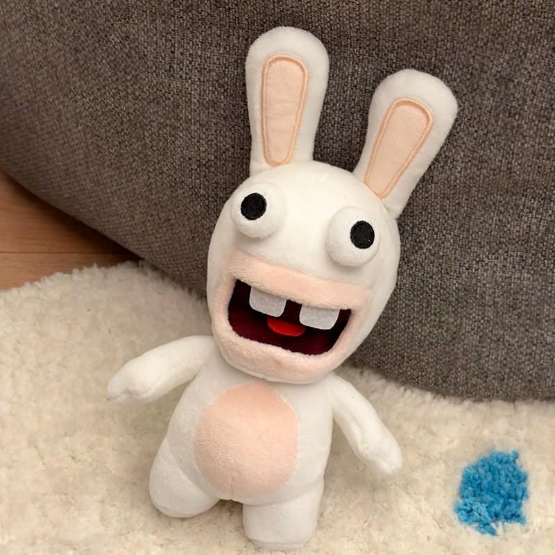 Crazy Bunny Plush Toy, Long Eared Rabbit Stuffed Animal, Rabbit Doll, Tiktok Style Baring Teeth Rabbit, Perfect Gift for Friends and Partners, Bunny Stuffy