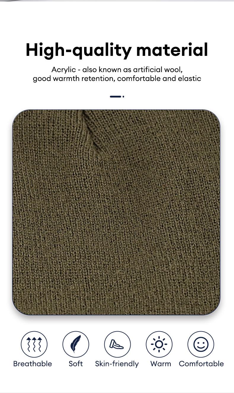 MGALL Bluetooth Beanie with LED Headlight and Removable Speakers, USB Rechargeable Knit warm winter Hat balaclava Hat for Music and Calling, sport,outdoor