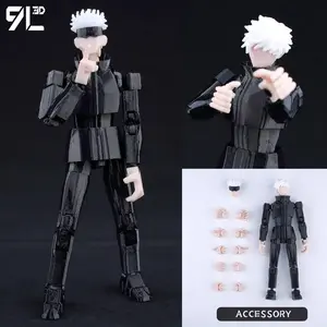 ​9L3D Lucky13 Gojo Sukuna Jujutsu Fushiguro Toji Gojo Satoru Action Figure Dummy13 T13 Multi-Jointed Collectible Toys Titan13