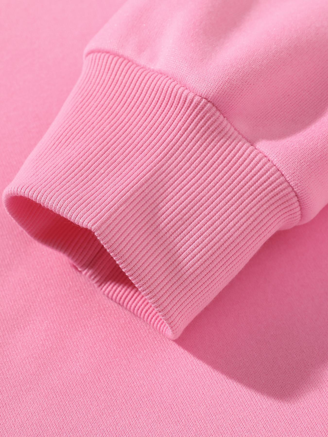 Unisex Solid Drop Shoulder Sweatshirt & Drawstring Waist Shorts Set, Casual Fashion Cozy Breathable Two-piece Outfits for Daily Outdoor Wear, Unisex Clothes for Fall,Airport Outfit