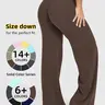 【Black Friday】Women's High Waisted Elastic Loose Straight Leg Pants, Butt Lifting Outdoor Casual Pants, Suitable for Yoga and Pilates, Comfortable for Daily Wear