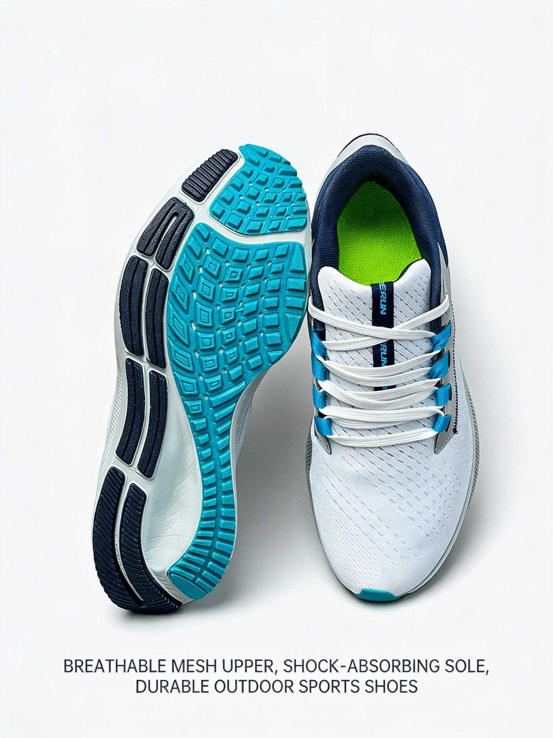 Unisex INS Style Breathable Mesh Lightweight Soft Sole Running Shoes Comfortable Lace Up Athletic Sneakers for Running Gym Travel Daily