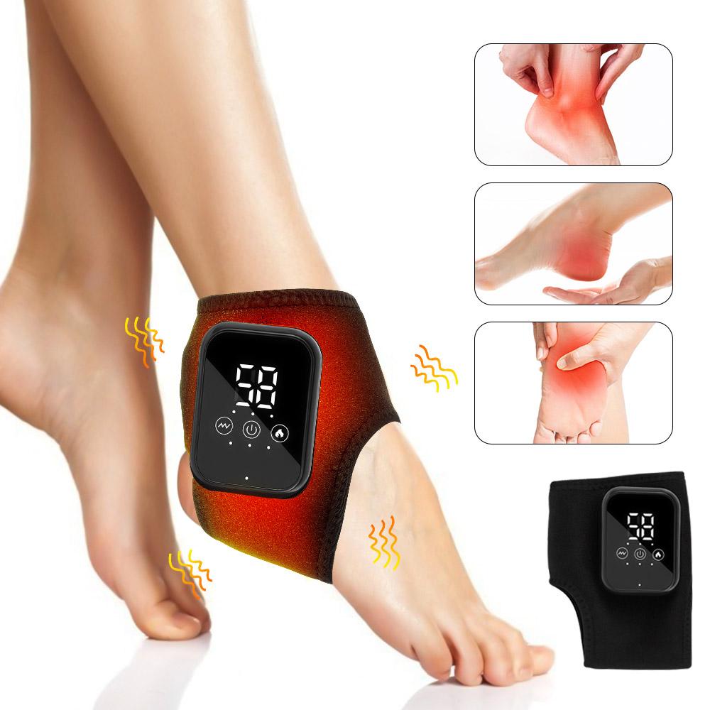 Electric Heated Foot Massager, Wireless Ankle Heating Pad, Portable Foot Warmer, Rechargeable Spa Tool for Men and Women, USB Rechargeable, Usb Rechargeable Massagers (1 Piece or 2 Pieces) detail 10
